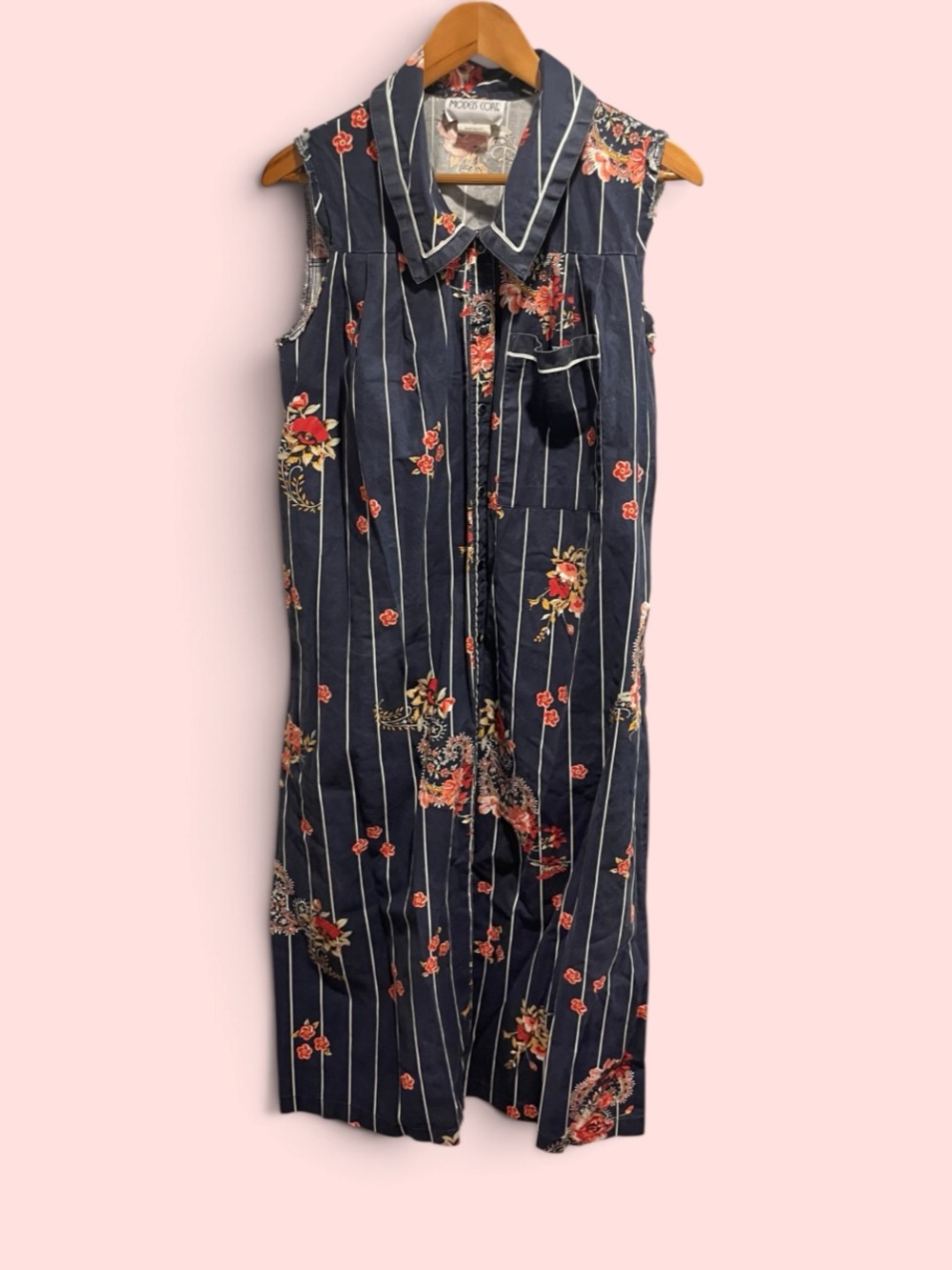 Cute vintage 70s-80s boho western cottagecore granola girl house coat pockets